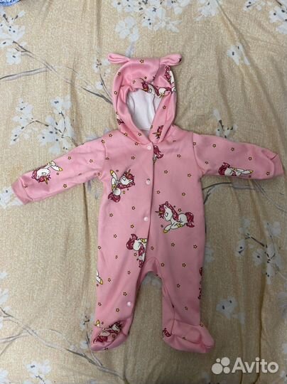 Комбинезон для девочки 68