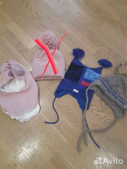 Шапка шлем детская зимняя р 50 - 54