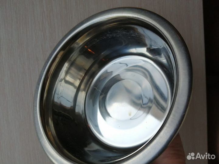 Миска для животных металлическая