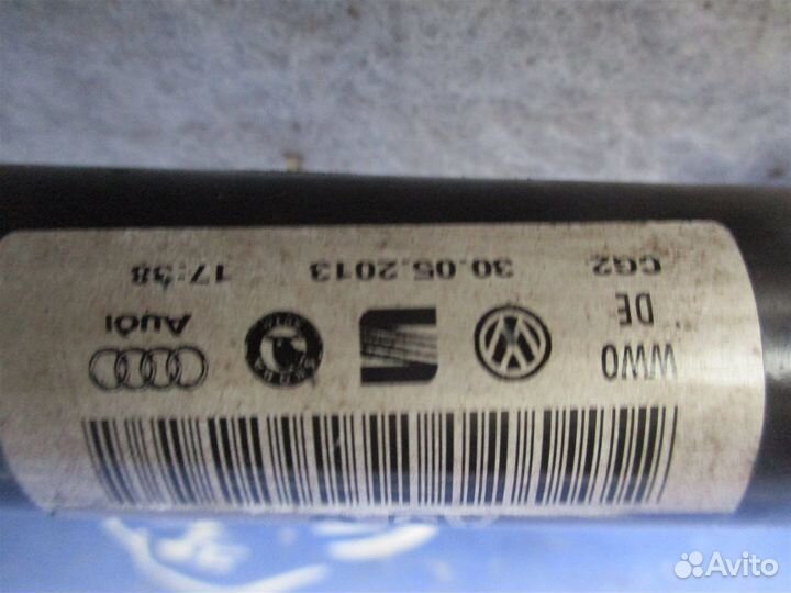 Привод задний правый Audi A6 C7 2013