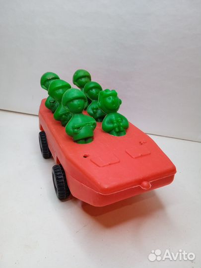 Игрушки дутыши СССР животные машинки звери фигурки