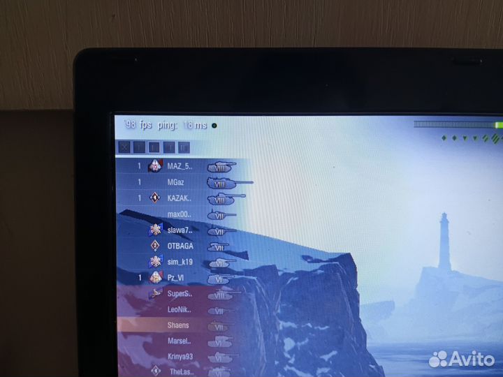 Большой 18,мощный,танки 100фпс,ssd240+hdd 500