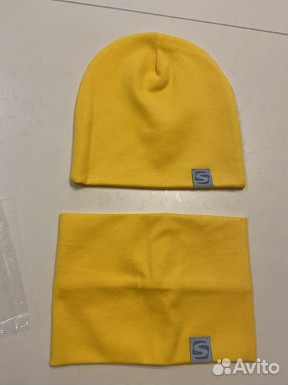 Шапка и снуд smail