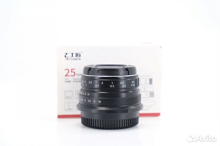 7artisans 25mm f/1.8 Micro 4/3 как новый, гарантия