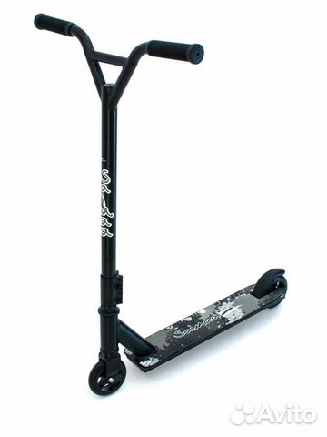 Самокат трюковый 100 колеса, алюминий