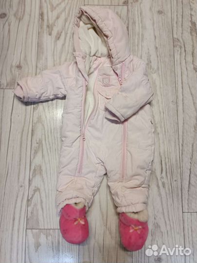 Комбинезоны, шапки для девочки