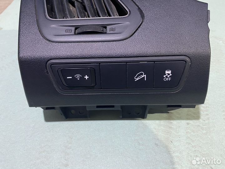 Дефлектор воздушный в сборе hyundai ix35