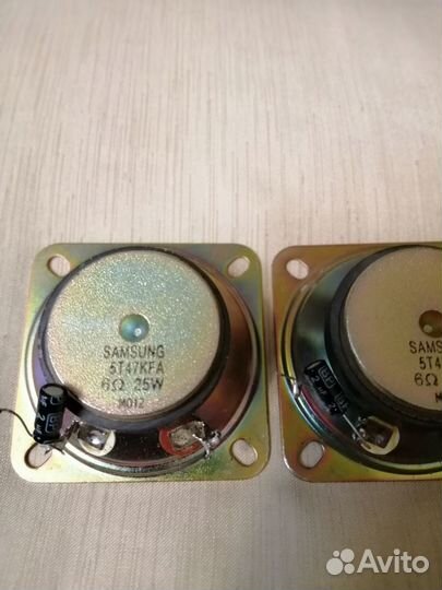 Вч динамики Samsung 6 oм 25 ватт