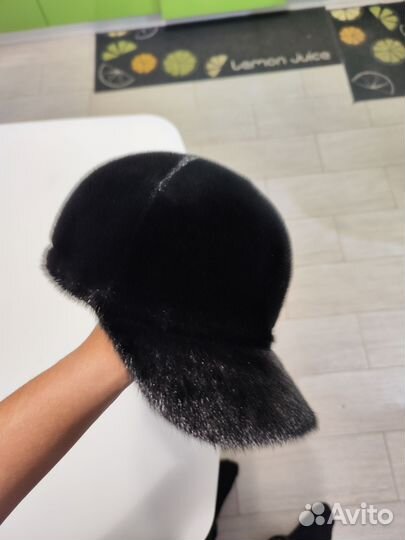 Мужская зимняя кепка из натурального меха