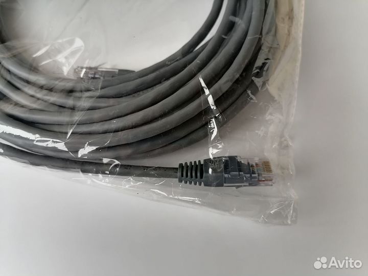 Кабель патч-корд RJ-45 10 метров новый