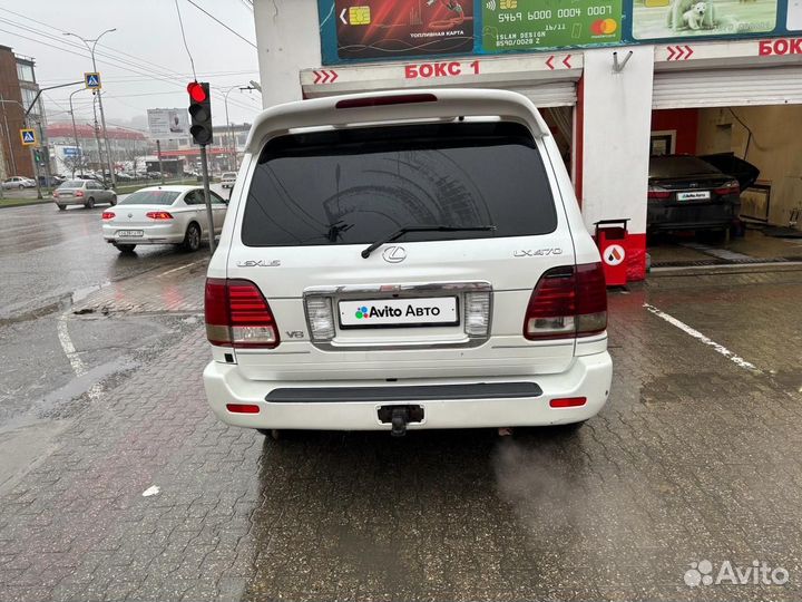 Lexus LX 4.7 AT, 2004, битый, 430 000 км