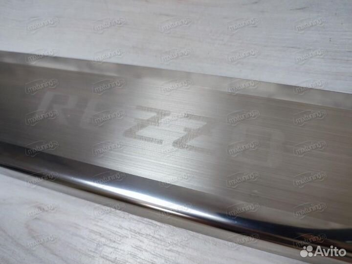 Накладки на пороги Chevrolet Rezzo 2004-2008