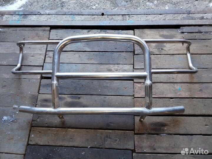 Кенгурятник на mitsubishi pajero 2