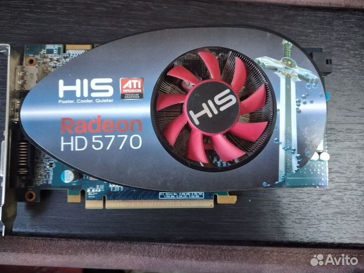 Видеокарта radeon hd5770.1gb