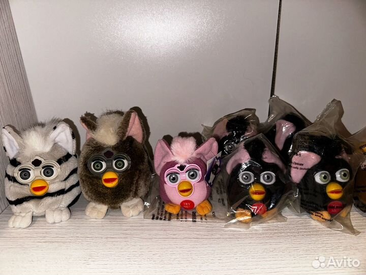 Furby, плюшевые ферби 1998г