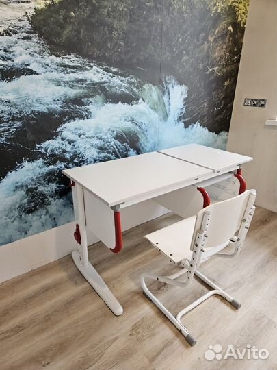 Растущая парта и стул дэми