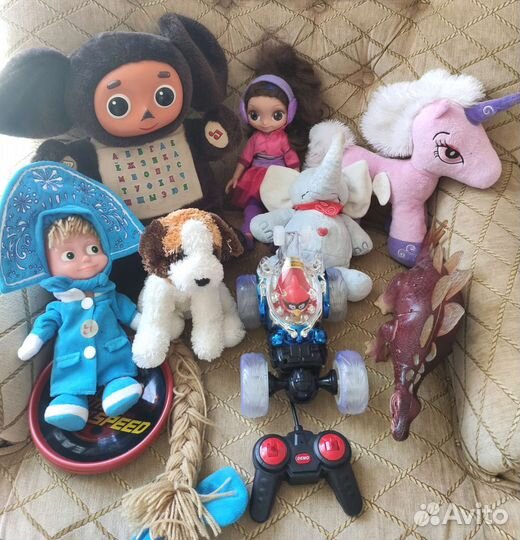 Детские игрушки пакетом для девочки