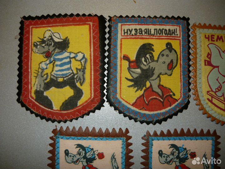 СССР Шеврон нашивка для детской одежды 1970-е годы