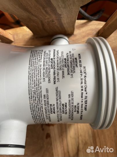 Фильтр насос intex 28602 1250л/ч