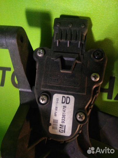 Педаль газа Opel Meriva A Z16XEP 2008