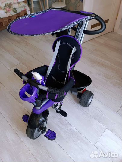 Трехколесный велосипед с родительской ручкой