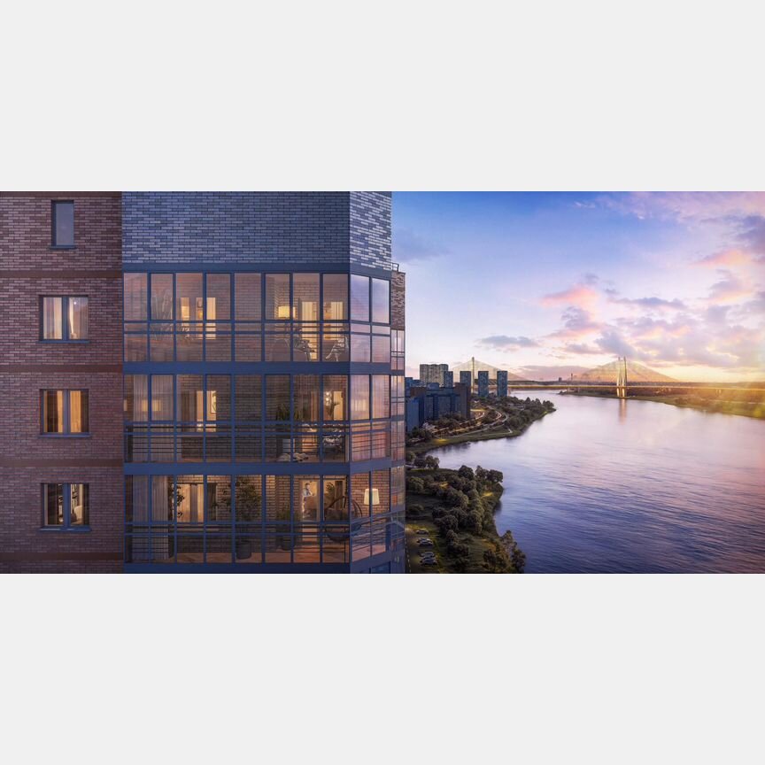 2-к. квартира, 54,5 м², 17/23 эт.