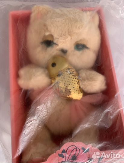 Angel Collection Киска Персик с рыбкой