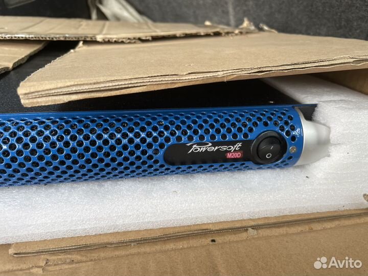 Цифровой двухканальный усилитель powersoft M20D