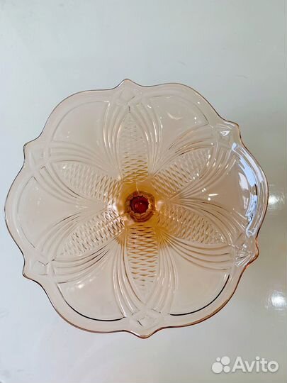 Фруктовница на ножке СССР