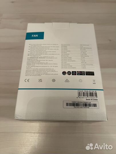 Вентиляторы Deepcool RF120 (DP-frgb-RF120-3C)