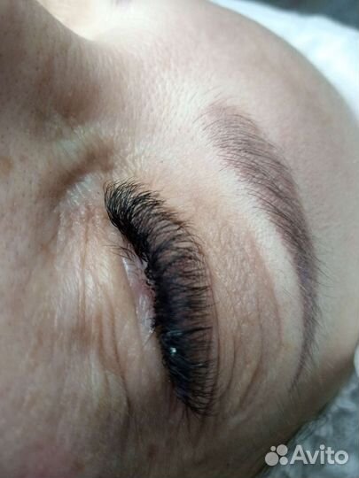 Наращивание /Ламинирование/Брови-ресницы