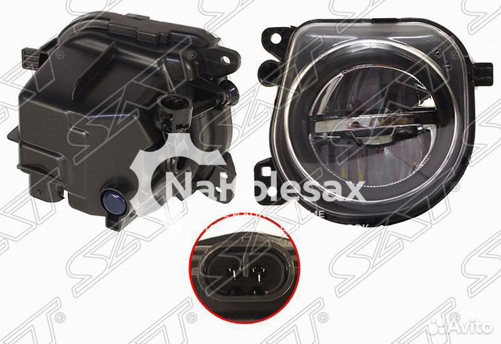 Фара противотуманная BMW 5-series F10/F11 13-16 LH