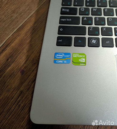 Ноутбук asus, core i5, SSD, FullHD