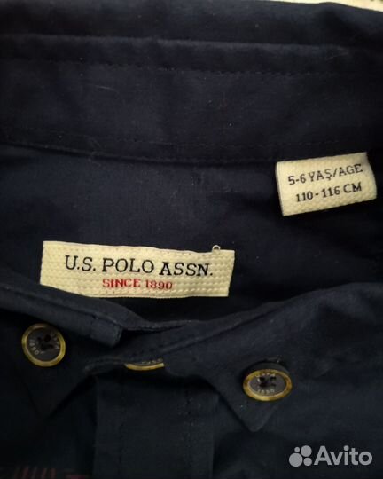 U.S.polo assn рубашка 110-116