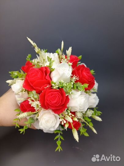 Букет из мыла ручной работы