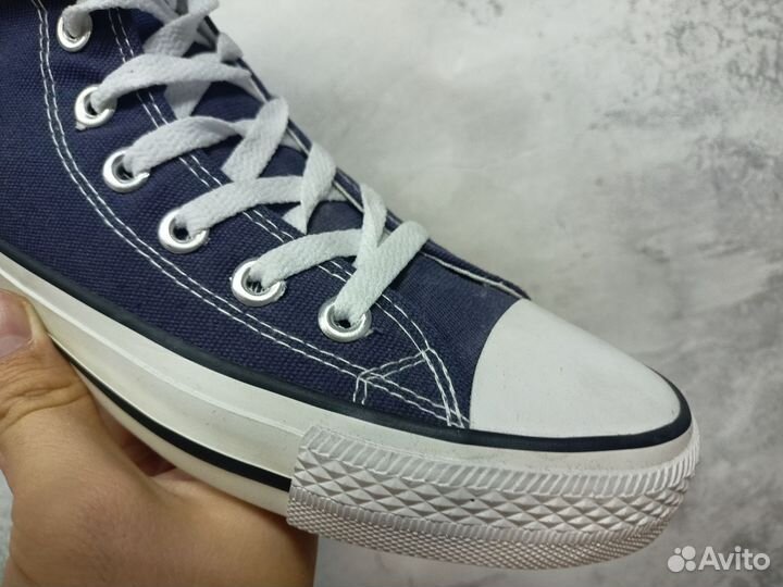 Кеды Converse blue high