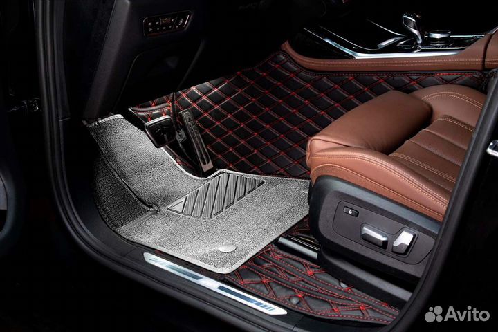 3D Коврики Nissan из Экокожи