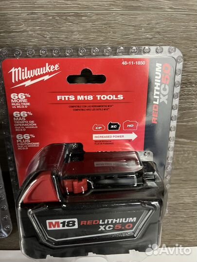 Аккумулятор Milwaukee m18 5ач 18в