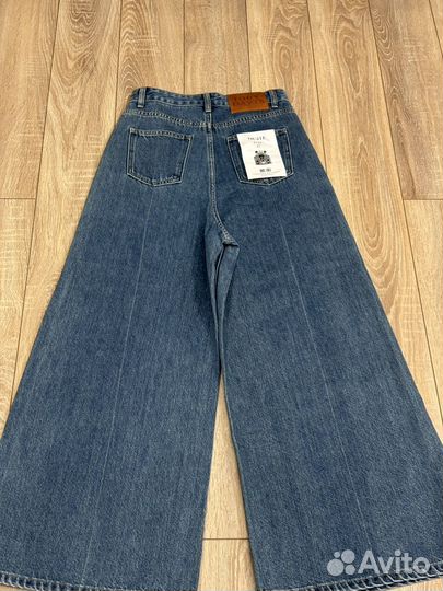 Джинсы женские широкие