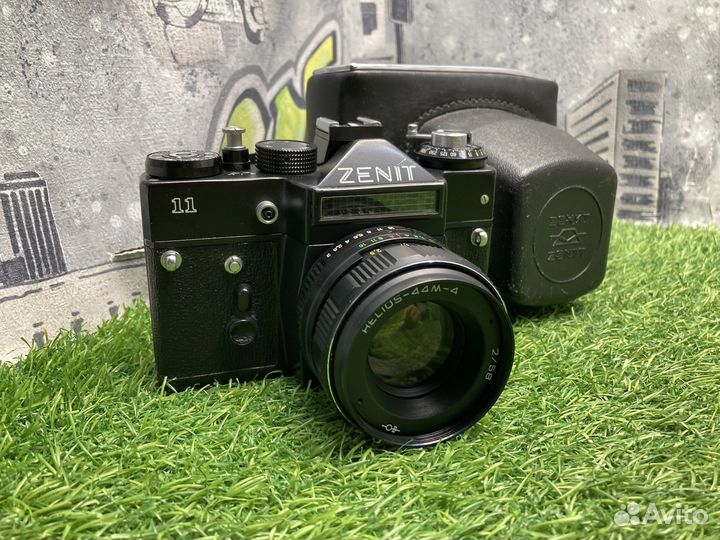 Zenit 11 + Helios-44M-4