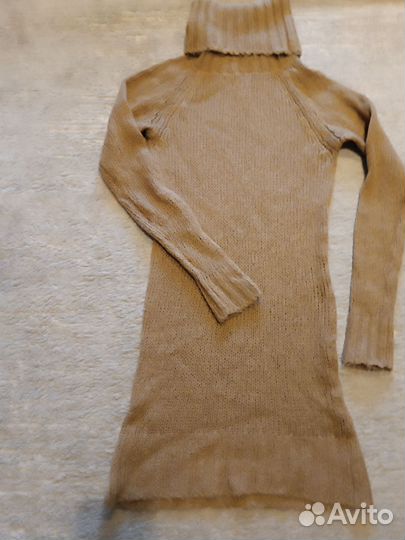 Вязаное платье zara knit M