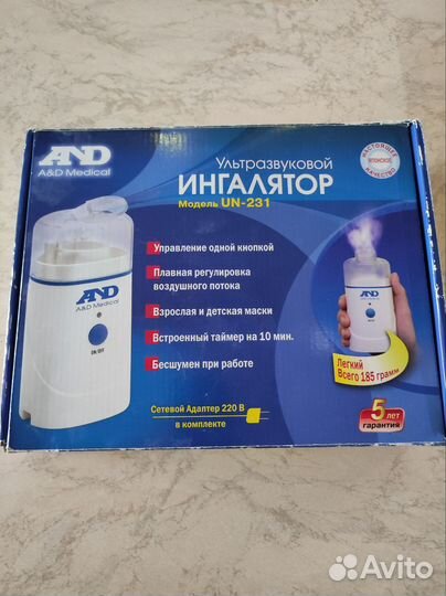 Ультразвуковой Ингалятор UN-231 от AND