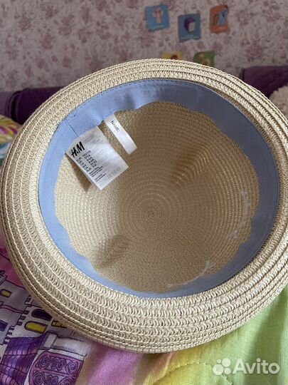 Соломенная шляпка для девочки H&M