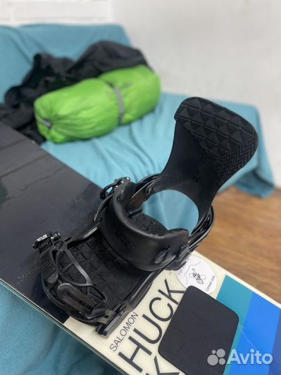 Сноуборд salomon huck knife + salomon trigger