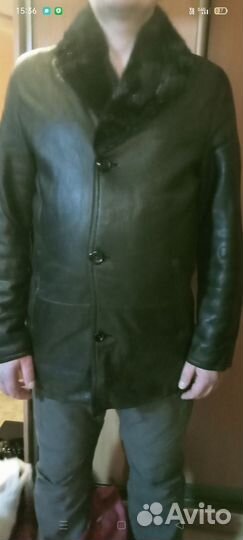 Дубленка натуральная мужская