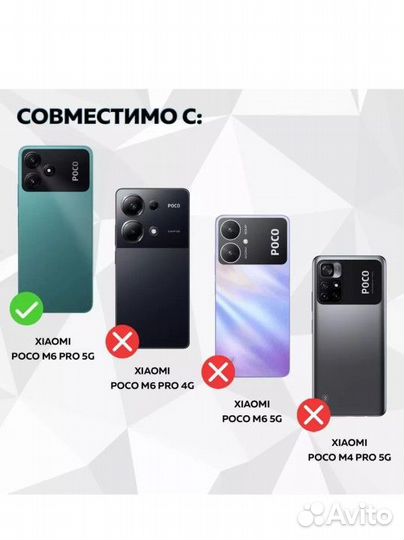 Чехол на Xiaomi Poco M6 Pro 5G