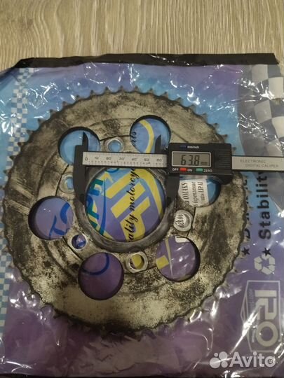 Звезда ведомая 428/49т под крепление на 6 болтов