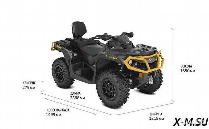 Квадроцикл BRP CAN-AM outlander MAX XT-P 1000R