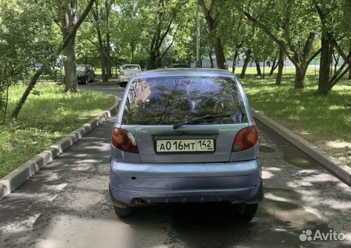 Daewoo matiz под выкуп