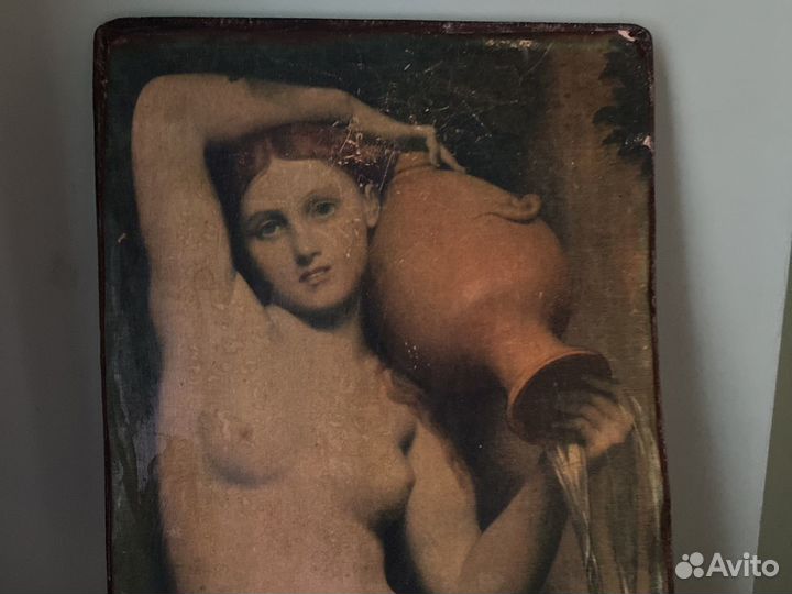 Картина на дереве. Источник. Франция